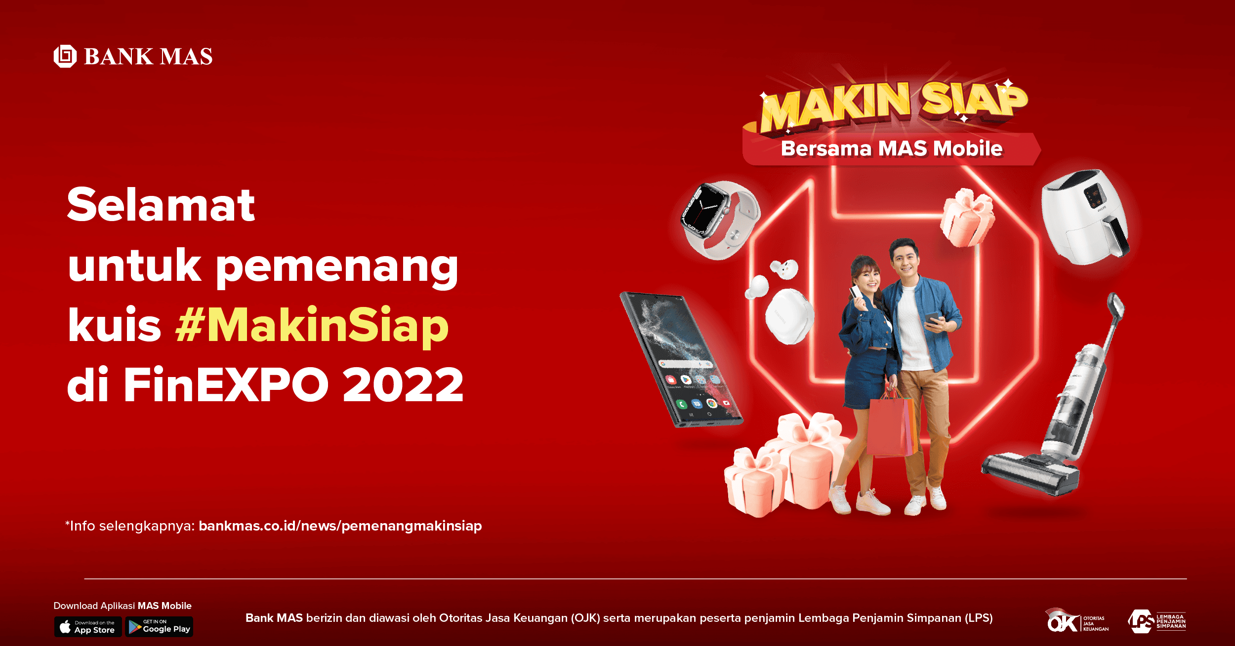 Winners of #MakinSiap Quiz 