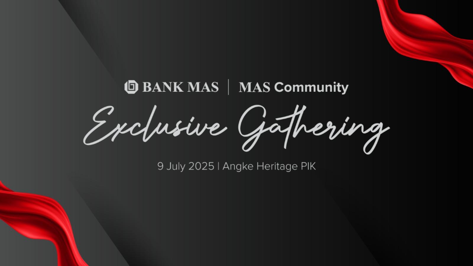 Bank MAS Adakan Exclusive Gathering Nasabah Prioritas dan Penyerahan Doorprize Program Boombastic