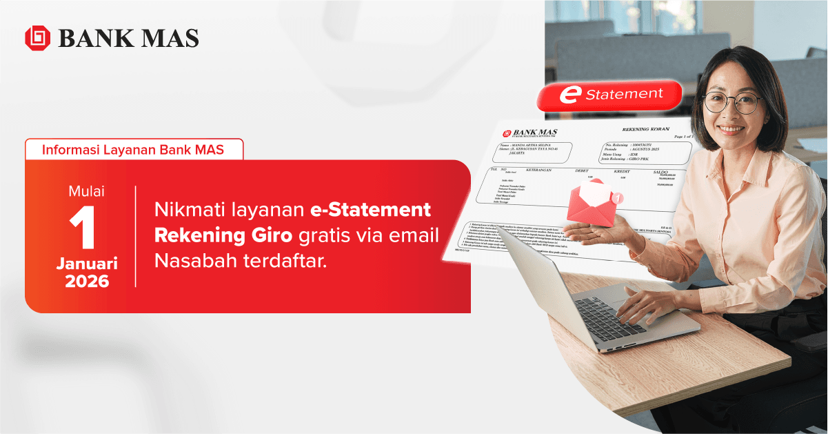 Cek Mutasi Rekening Giro Semakin Mudah Dengan e-Statement Gratis, Langsung ke Email Anda!