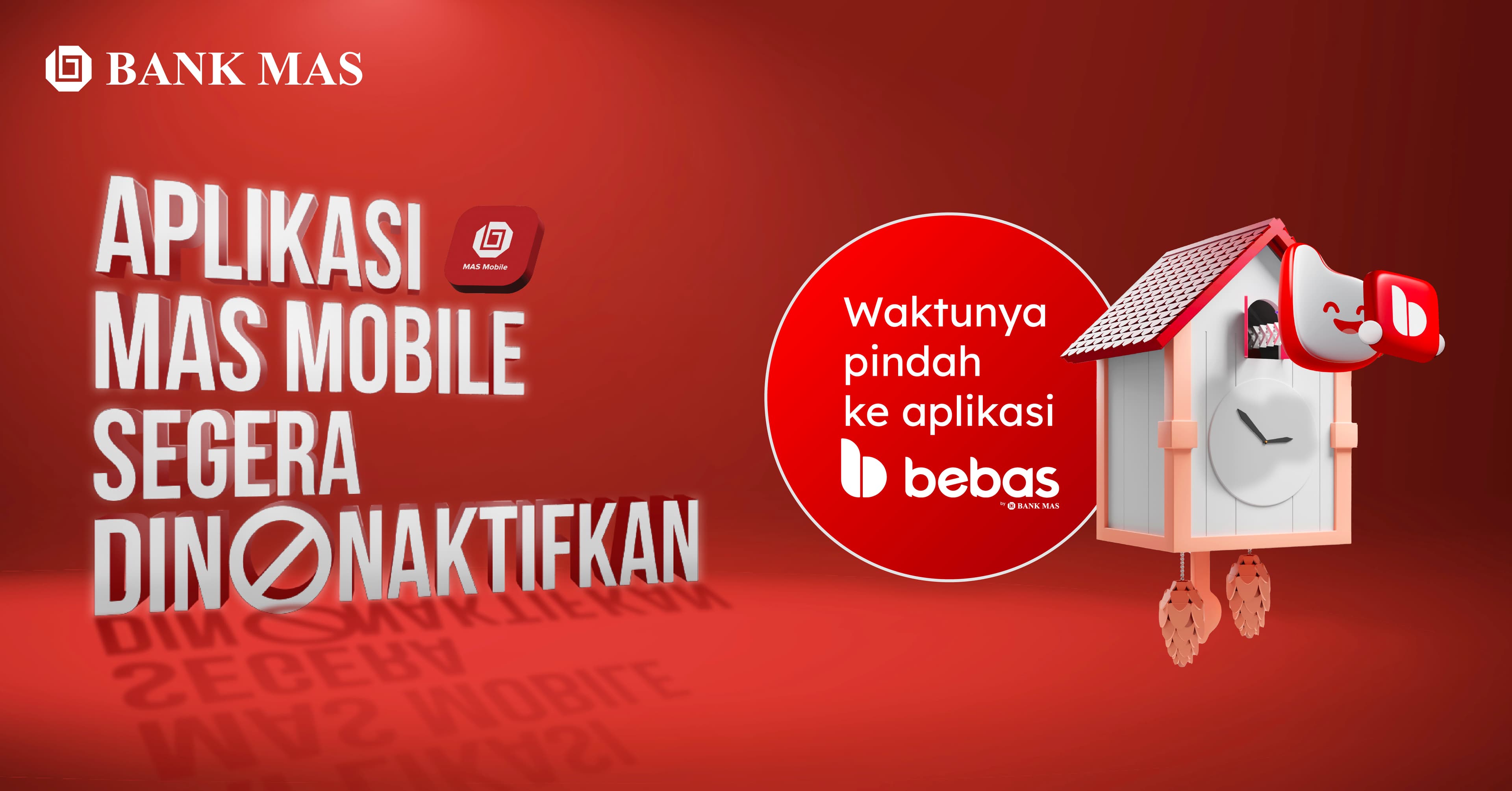 Informasi Penonaktifan Aplikasi MAS Mobile