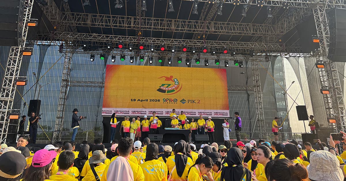 Bank MAS Dukung Gaya Hidup Sehat melalui Partisipasi di Hermina Run 2026