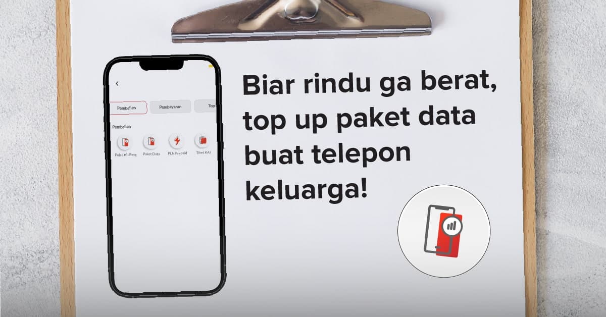 Cara Isi Paket Data Online di Bebas by Bank MAS