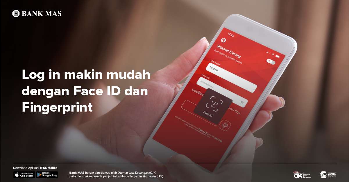 Aktifkan Otentikasi Biometrik di MAS Mobile Kamu Agar Transaksi Lebih Aman!